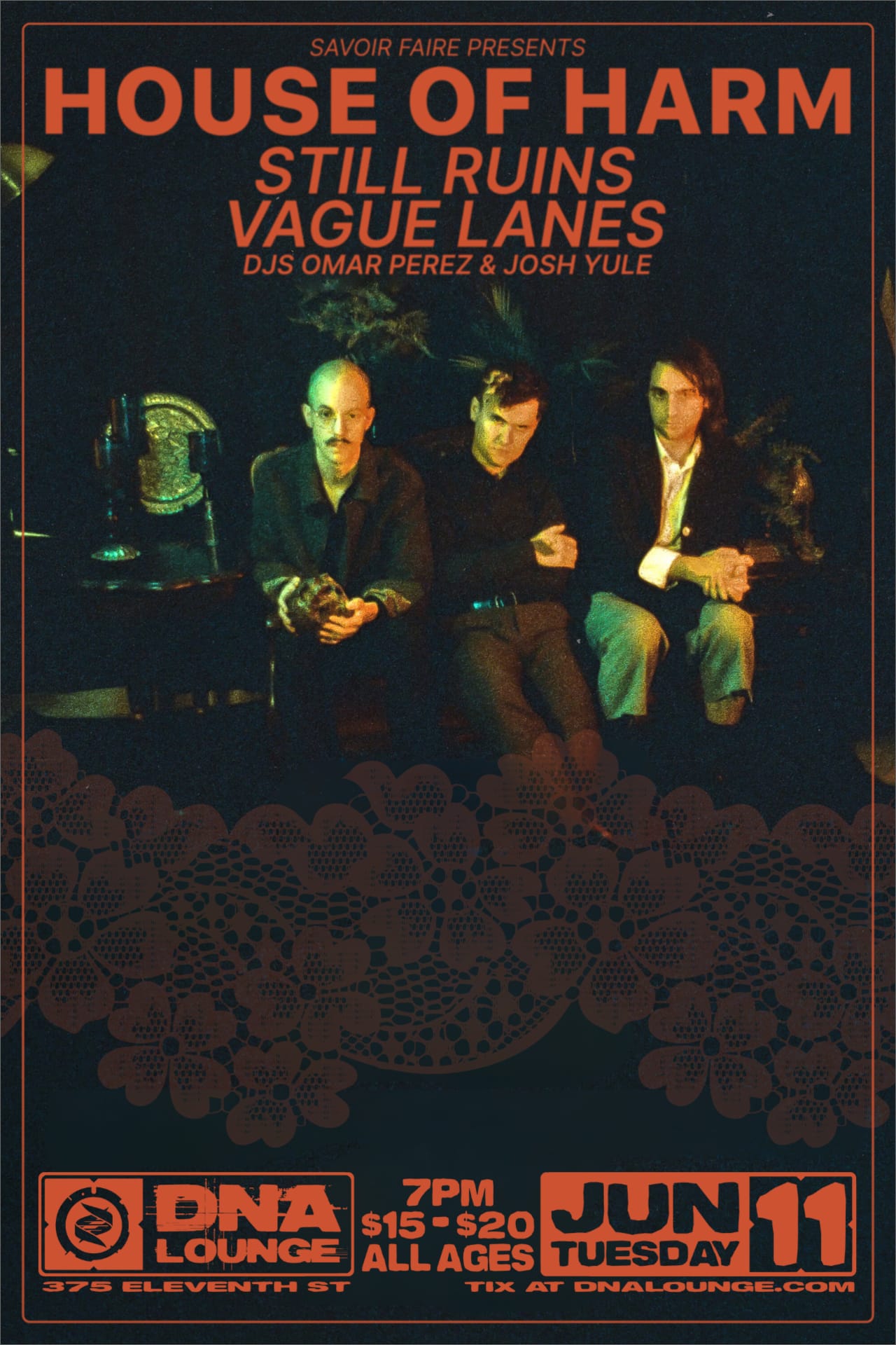 DNA Lounge House of Harm, 11 Jun 2024 (Tue)