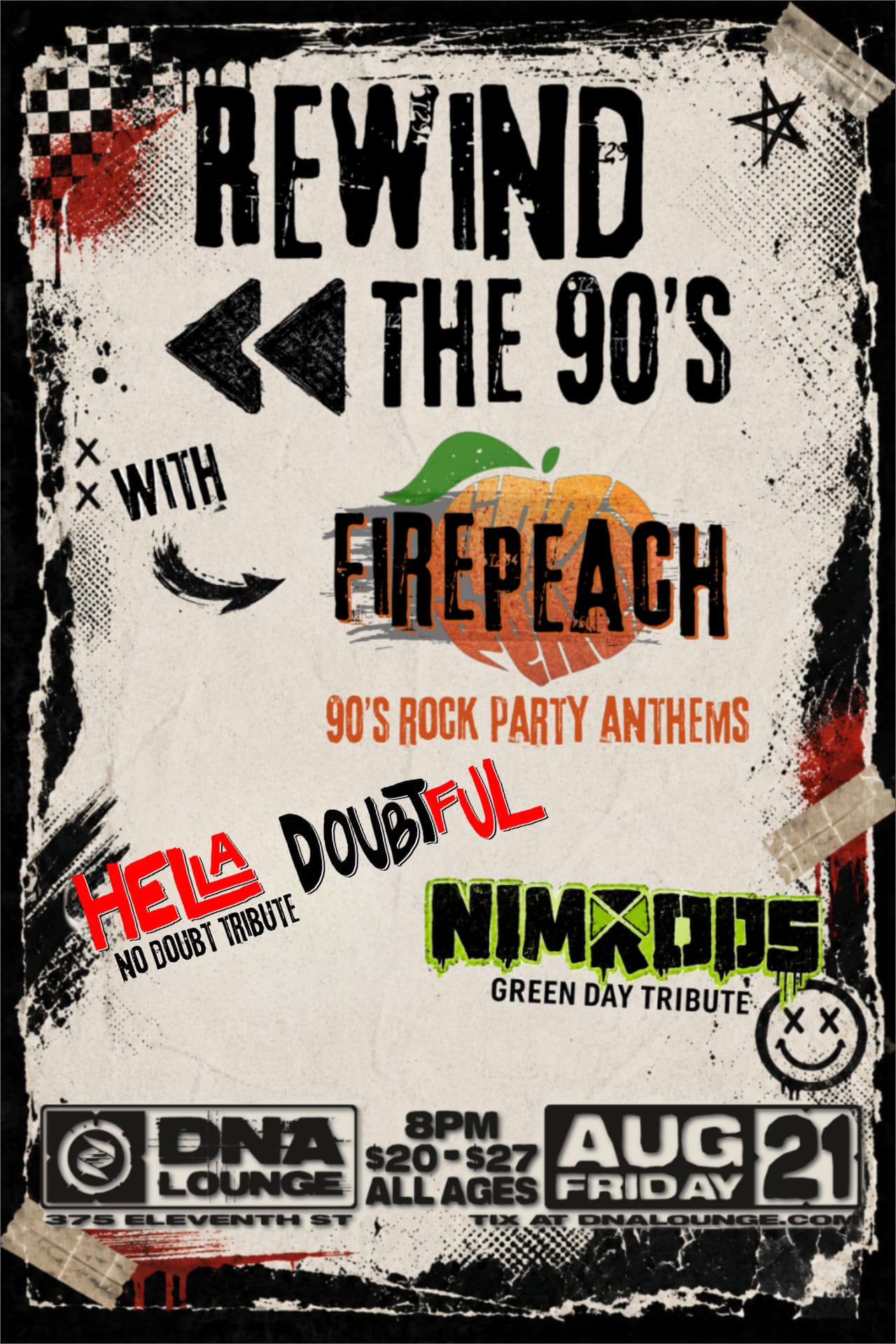 REWIND THE 90s: TRIBUTE FEST event image