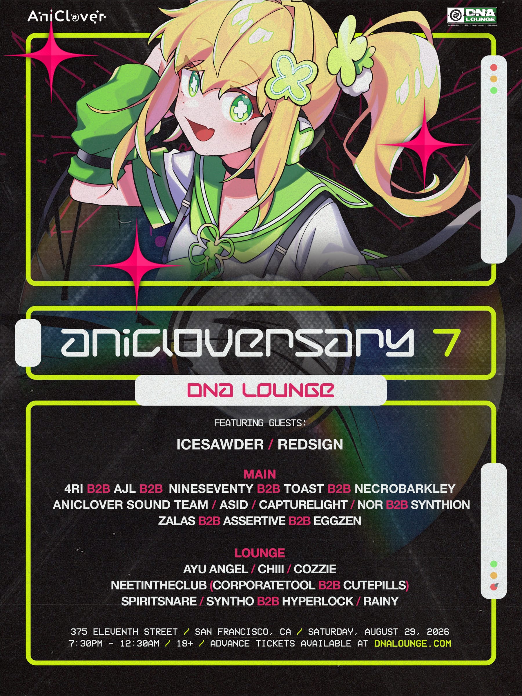 ANICLOVER: ANICLOVERSARY 7 event image