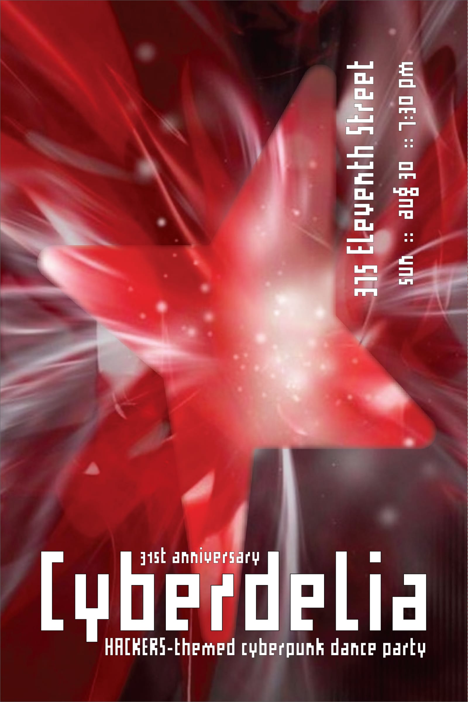 Cyberdelia: Hackers Screening + Cyberpunk Dance Party event image